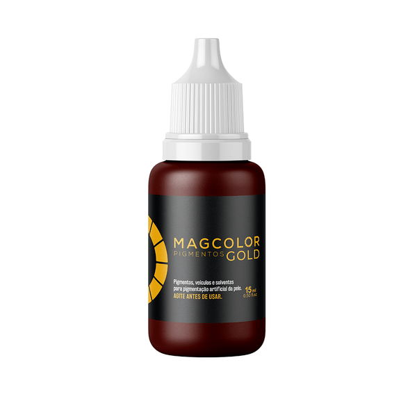 Pigmento Magcolor Gold Castanho Escuro Intenso10ml