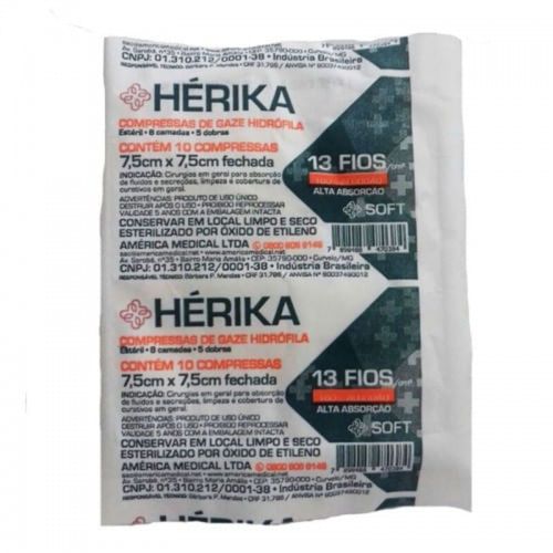 Compressa De Gaze Estéril Unidade Compressa De Gaze Estéril Unidade