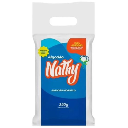 Rolo de Algodao Hidrofilo Nathy 250g Único Único