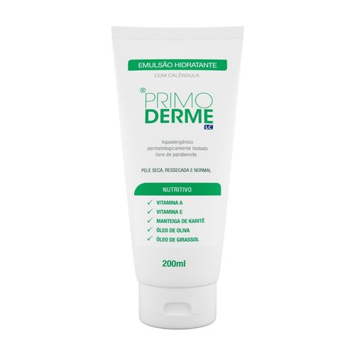 Primoderme Emulsão Hidratante com Calêndula 200ml Primo Derme - 200ml Único Único Primoderme Emulsão Hidratante com Calêndula 200ml Primo Derme - 200ml Único Único