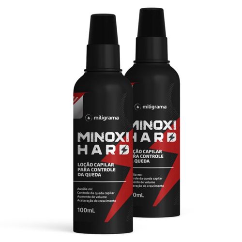 Kit Promocional 2 Minoxihard® Loção Capilar 100ml 100ml 50g