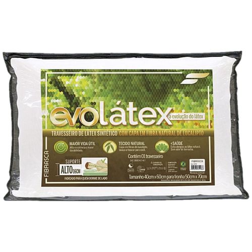 Travesseiro Evolátex Fibrasca - Alto
