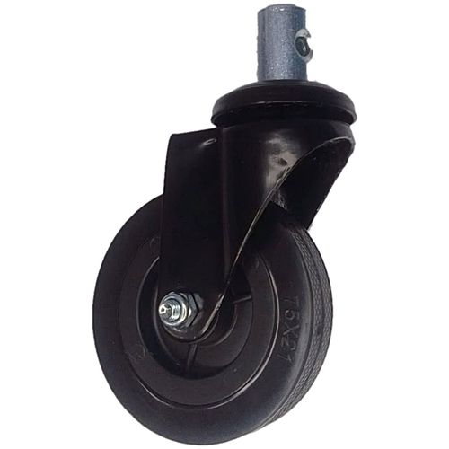 Roda Cadeira Banho/Higiênica D30/D40 Dellamed sem Freio - unidade Roda Cadeira Banho/Higiênica D30/D40 Dellamed sem Freio - unidade