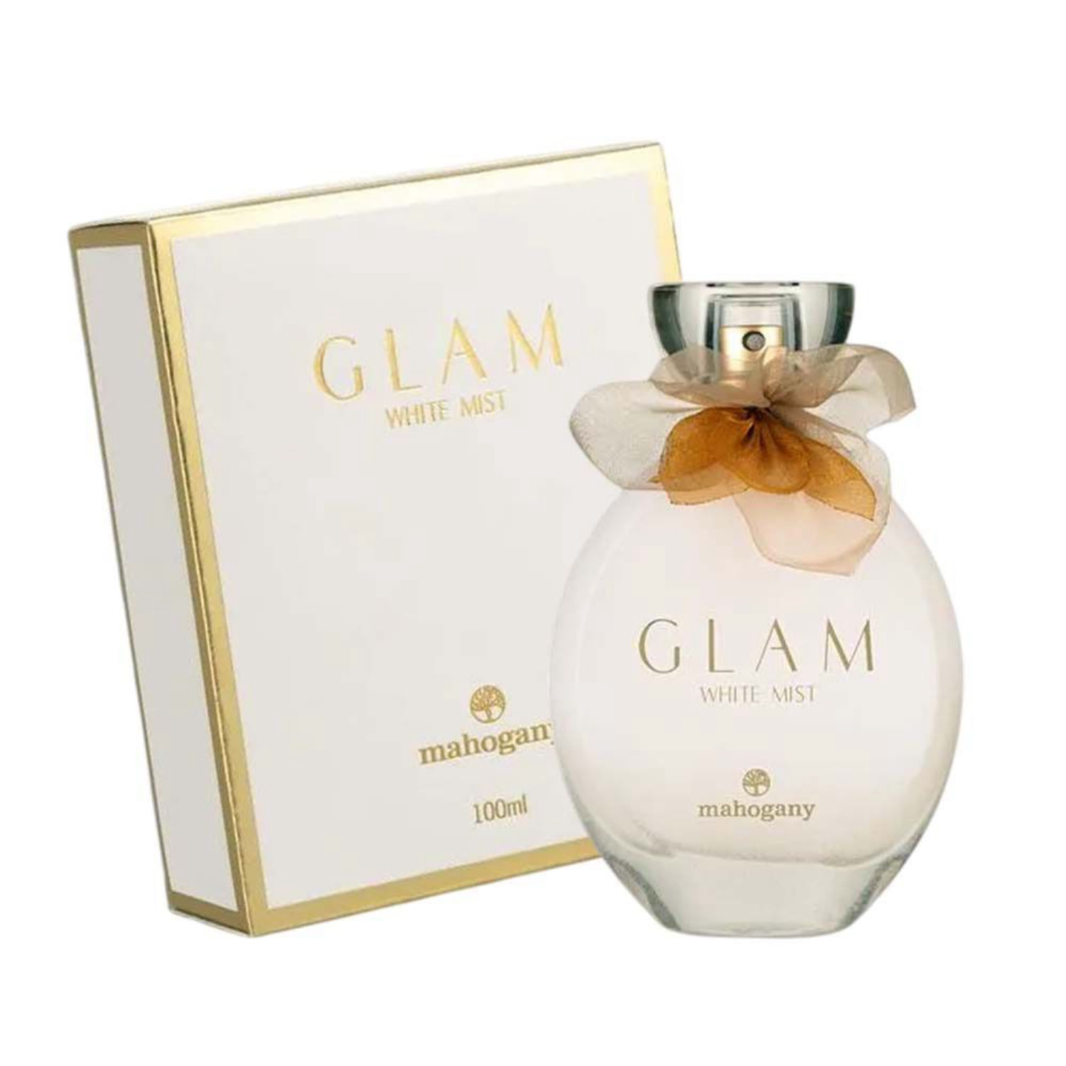 Fragrância Glam White Mist Mahogany 100ml