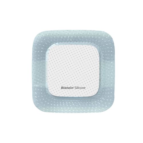 Kit Curativo Biatain Silicone 7,5x7,5 - 10 Unidades