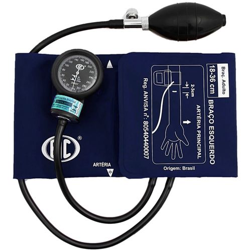 Aparelho de Pressão BIC AP0859 Azul Nylon Aparelho de Pressão BIC AP0859 Azul Nylon