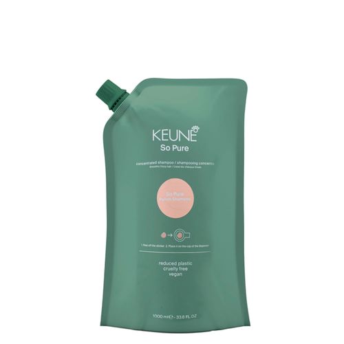 Shampoo Keune So Pure Polish 1000ml - Refil 1000ml - Refil