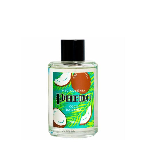 Colônia Phebo Mediterrâneo Coco da Bahia Unissex 200ml 200ml