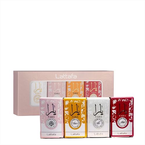 Kit Lattafa Yara Collection Edp Feminino - 4x5ml NULO Kit Lattafa Yara Collection Edp Feminino - 4x5ml NULO
