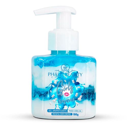 Phallebeauty Girl Menta C/ Creme Para Virilha Beijável - Gel aromatizante 180g 180g