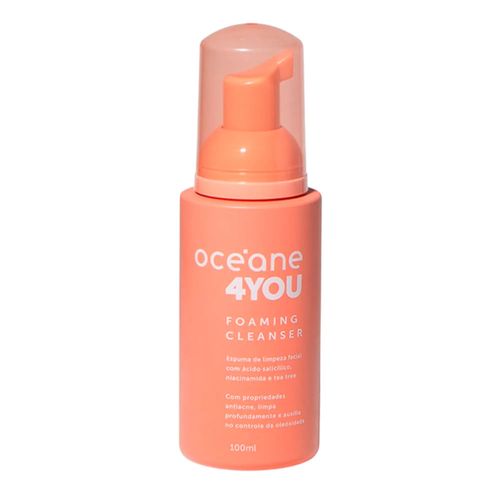 Océane 4 You Foaming Cleanser - Espuma de Limpeza Facial 100ml 100ml Océane 4 You Foaming Cleanser - Espuma de Limpeza Facial 100ml 100ml