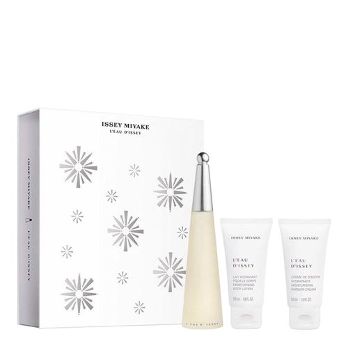 Kit Issey Miyake L'eau d'Issey - Eau de Toilette 50ml + Body Lotion 50ml + Shower Cream 50ml Kit Issey Miyake L'eau d'Issey Eau de Toilette 50ml + Body Lotion 50ml + Shower Cream 50ml Kit Kit Issey Miyake L'eau d'Issey - Eau de Toilette 50ml + Body Lotion 50ml + Shower Cream 50ml Kit Issey Miyake L'eau d'Issey Eau de Toilette 50ml + Body Lotion 50ml + Shower Cream 50ml Kit