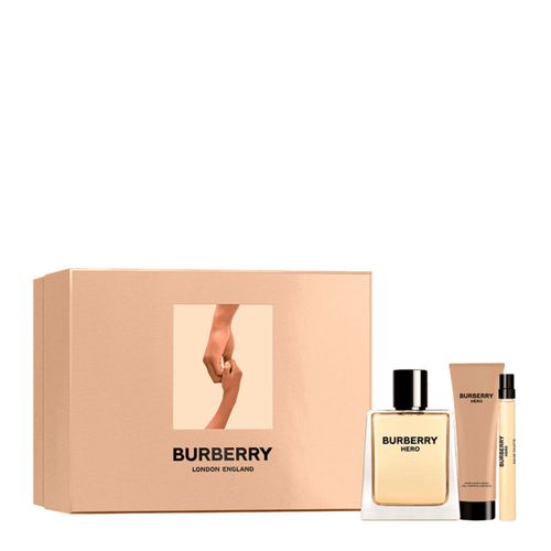 Kit Burberry Hero - Eau de Toilette 100ml + Shower Gel 75ml + Eau de Toilette 10ml