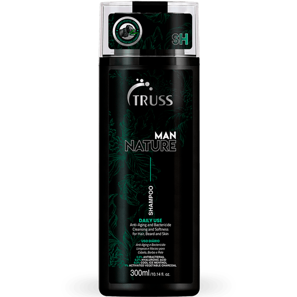 Truss Man Nature - Shampoo Antibactericida 300ml