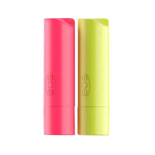 Kit EOS Lip Balm Stick - Coconut Milk 4g + Pineapple Passionfruit 4g NULO