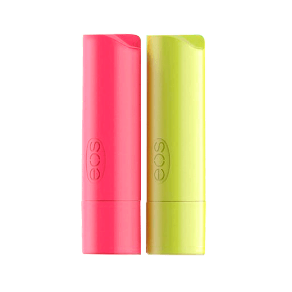 Kit EOS Lip Balm Stick - Coconut Milk 4g + Pineapple Passionfruit 4g