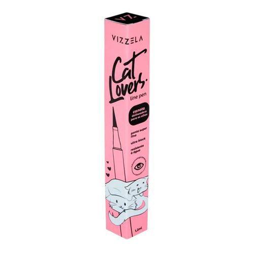 Vizzela Caneta Delineadora Line Pen 1,2ml Preto