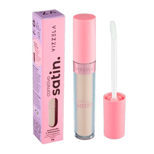 Vizzela Satin 02 - Corretivo Líquido 5g Satin02 Vizzela Satin 02 - Corretivo Líquido 5g Satin02