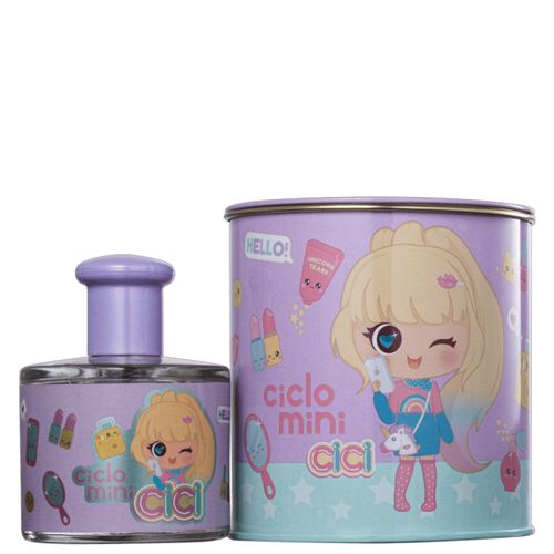 Ciclo Mini Cici Bela Deo Colônia - Perfume Infantil 100ml 100ml 100ml Ciclo Mini Cici Bela Deo Colônia - Perfume Infantil 100ml 100ml 100ml