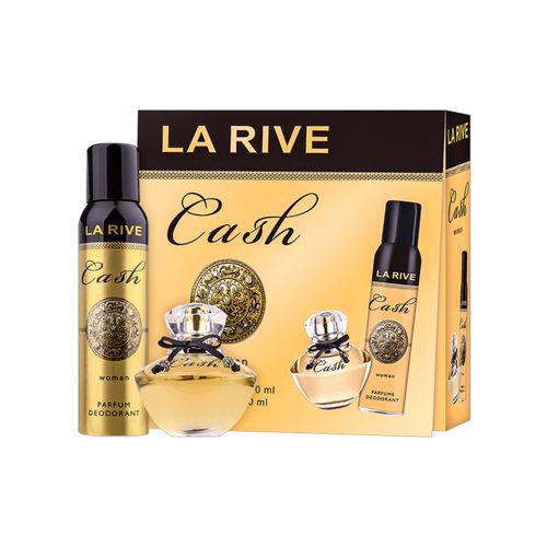 Kit La Rive Cash Woman - Eau de Parfum 90ml + Desodorante 150ml Kit
