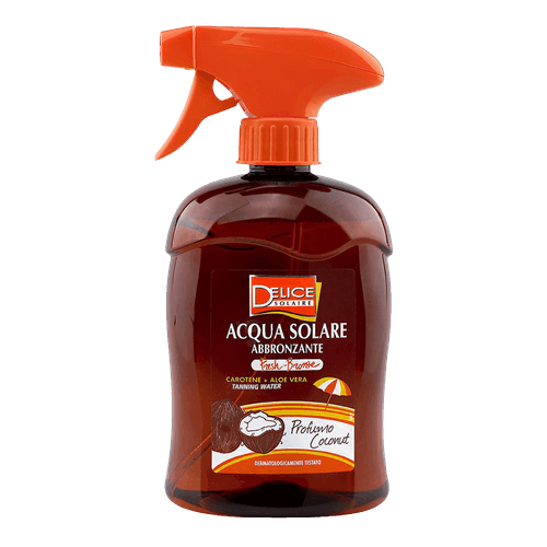 Delice Solaire Acqua Solare Profumo Coconut - Bronzeador 500ml 500ml Delice Solaire Acqua Solare Profumo Coconut - Bronzeador 500ml 500ml