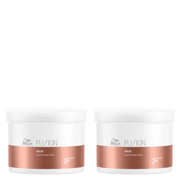 Kit Wella Professionals Fusion Máscara de Reparação 500ml - 2 Unidades Kit