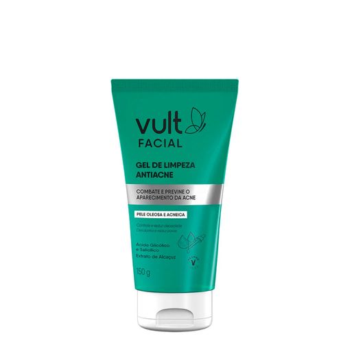 Gel de Limpeza Facial Antiacne Vult 150ml 150ml