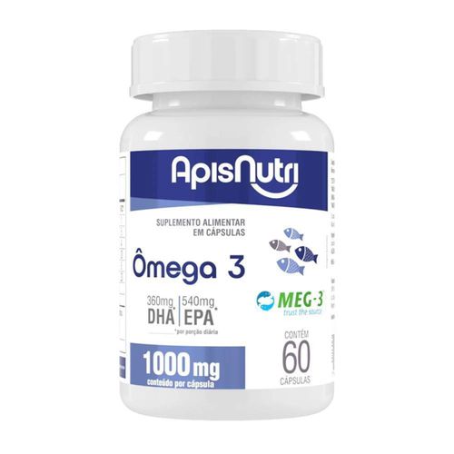 Ômega 3 ApisNutri 60 Cápsulas