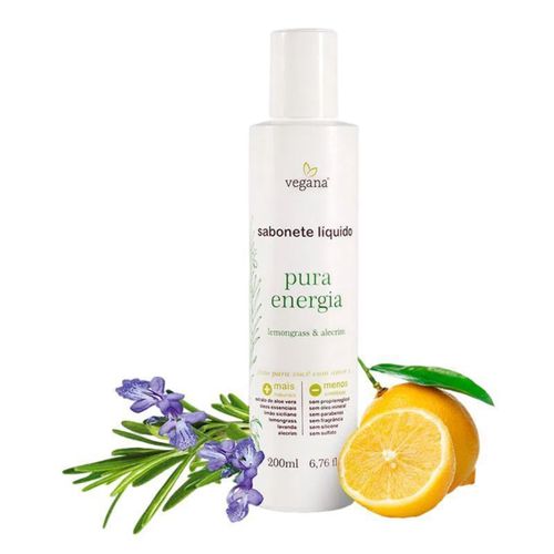 Sabonete Líquido Pura Energia Wnf 200Ml