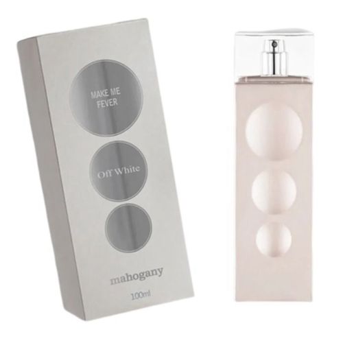 Fragrância Make Me Fever Off White Desodorante Corporal Mahogany 100ml incolor