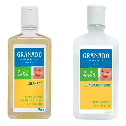 KIT Shampoo + Condicionador Bebê Tradicional Granado 250ml