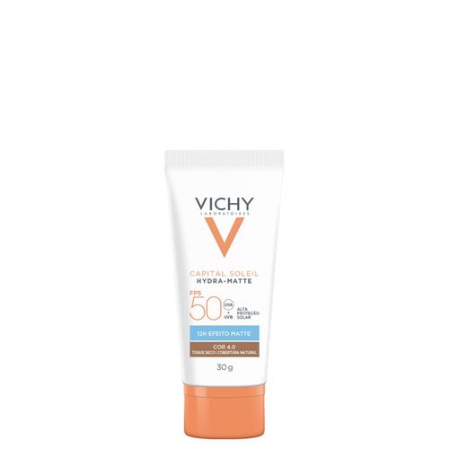 Protetor Solar Facial Vichy Capital Soleil Fps 50 Cor 4.0 30g 4.0