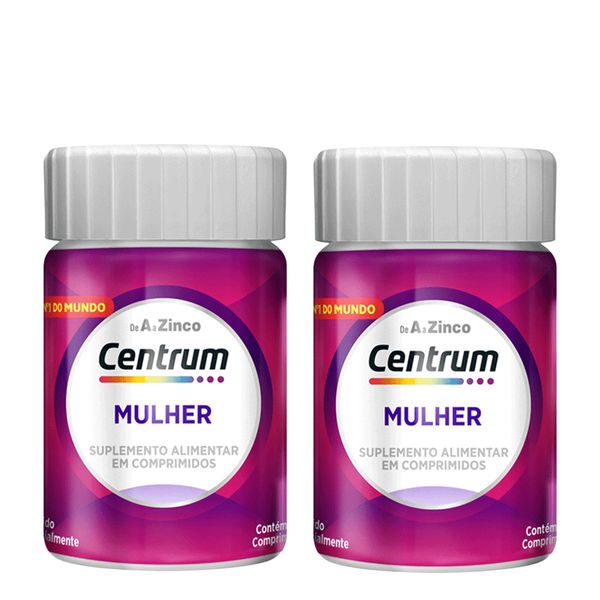 Kit Centrum Gender Mulher 2 Unidades com 30 Comprimidos