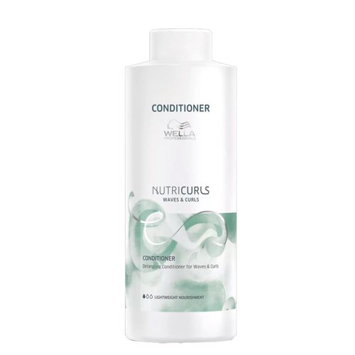 Condicionador Wella Professionals Nutricurls 1000 ml 1000 ml Condicionador Wella Professionals Nutricurls 1000 ml 1000 ml