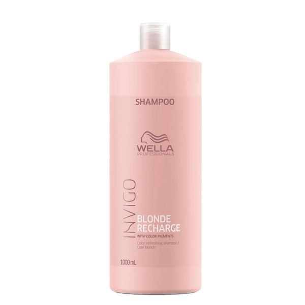 Shampoo Wella Professionals Invigo Cool Blonde Recharge 1000ml 1000 ml