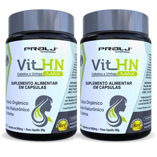 VIT HN MAX 500G 60 CÁPSULAS GEL KIT 2 VIT HN MAX 500G 60 CÁPSULAS GEL KIT 2