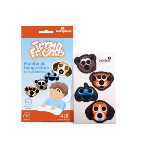 Adesivo Monitor De Temperatura Babydeas - 4 Unid