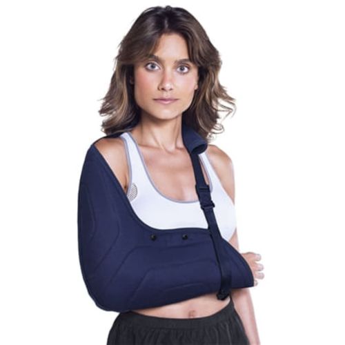 Tipoia Imobiliz Estofada Bilateral Velpeau Azul Tam G Kestal