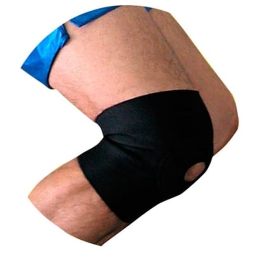 Joelheira c/ Suporte p/ Rótula Neoprene Tam P Salvapé