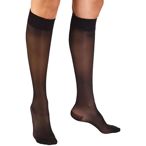 Meia 3/4 Audace Sigvaris - Fechada - 15-20 mmHg - Preta - M