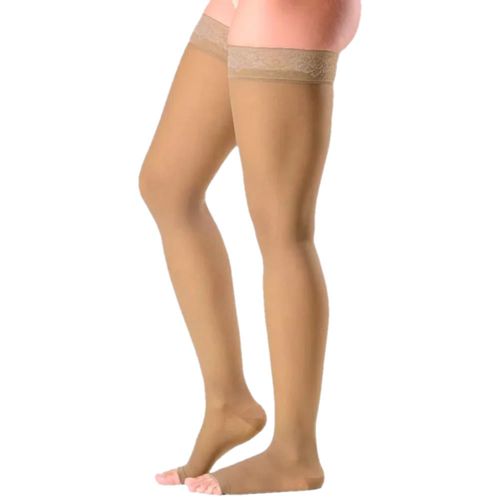 Meia 7/8 Ever Sheer 20-30 mmHg Aberta Natural Tam M3