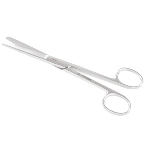 Tesoura Cirúrgica Romba/Romba ABC - Reta - 15cm Tesoura Cirúrgica Romba/Romba ABC - Reta - 15cm