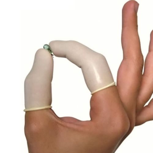 Dedeira de Látex Extra Fina N°4 Ideatex - unidade Dedeira de Látex Extra Fina N°4 Ideatex - unidade