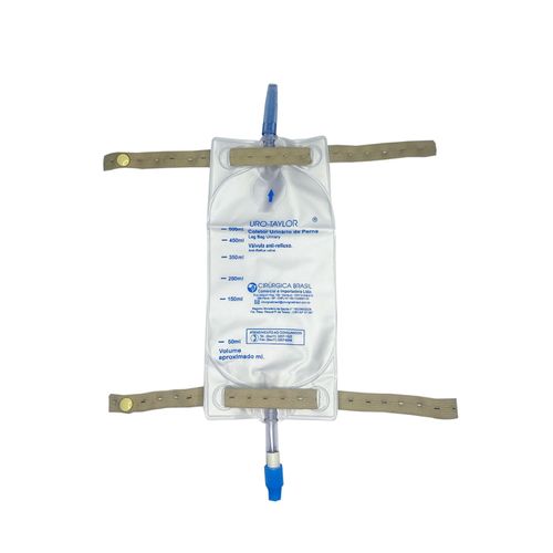 Coletor Urinário de Perna Adulto Sistema Fechado 500ml - unidade Coletor Urinário de Perna Adulto Sistema Fechado 500ml - unidade