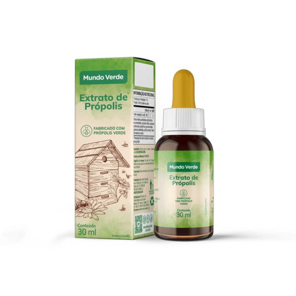 Extrato Própolis Verde Mundo Verde 30ml