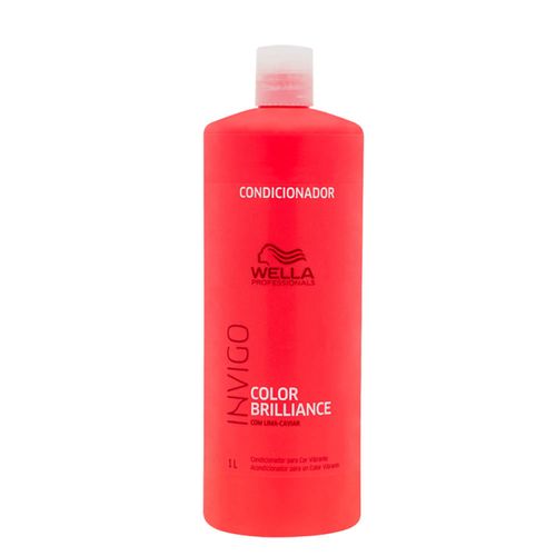 Condicionador Wella Professionals Invigo Color Brilliance 1000ml 1000ml Condicionador Wella Professionals Invigo Color Brilliance 1000ml 1000ml