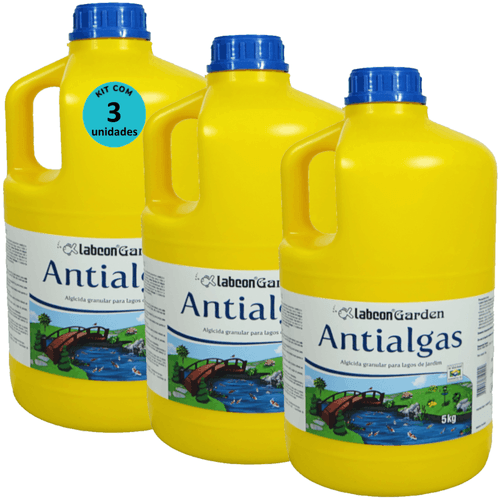 Alcon Labcon Garden Antialgas 5kg Kit Com 3 Unidades