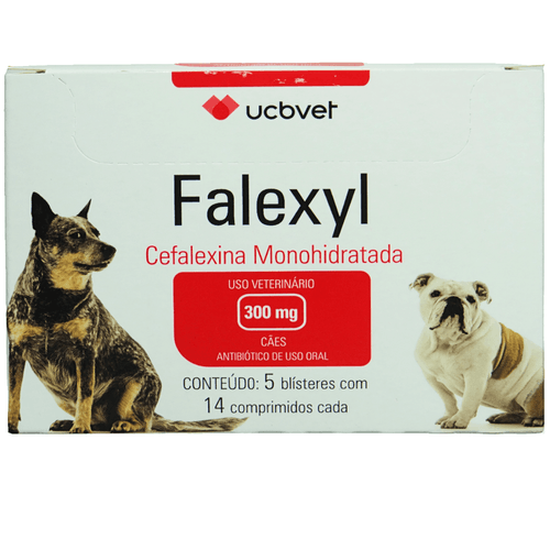 Falexyl 300mg Com 70 Comprimidos Para Cães ucbvet Falexyl 300mg Com 70 Comprimidos Para Cães ucbvet