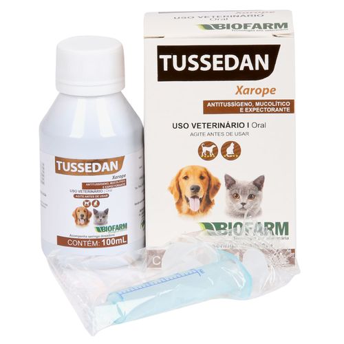 Kit Xarope Tussedan Biofarm 100ml C/ 2 unidades