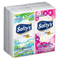 Lenço De Papel Softys Bolso com 4